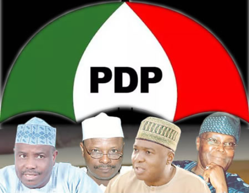 PDP 2019 Presidential Aspirants