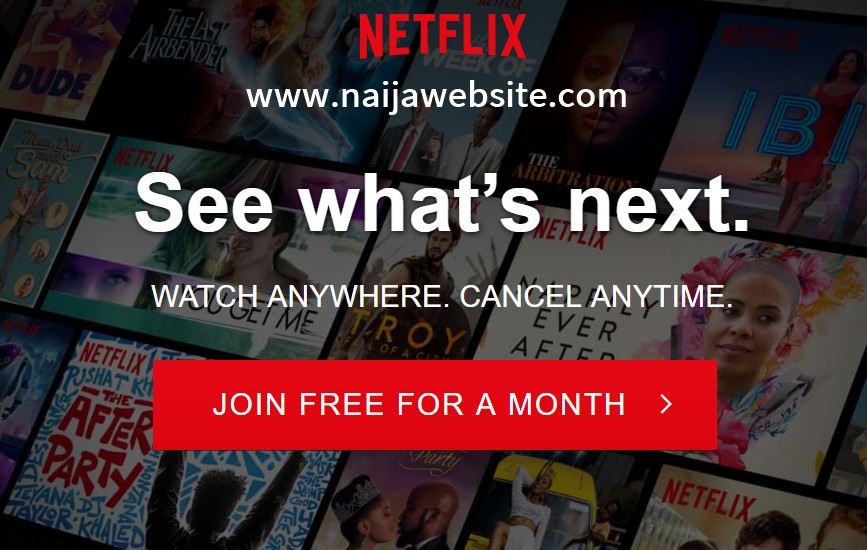 Netflix Sign up