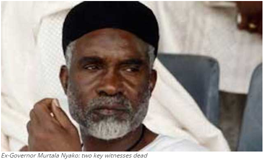 2 Vital witnesses die after giving evidence against Nyako