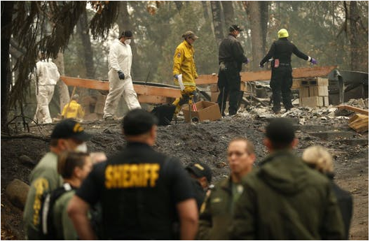 California Camp Fire Disaster Reveals 63631 People Missing