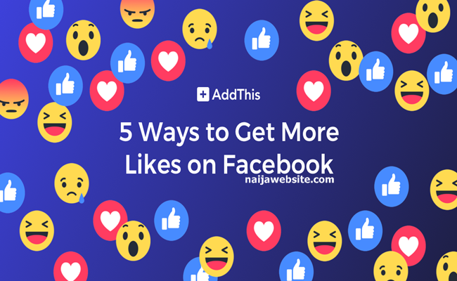 Increasing Your Facebook Likes