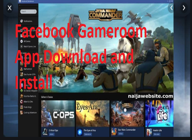 Facebook Gameroom App