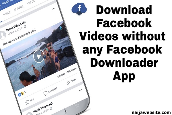 Facebook Video Downloader App