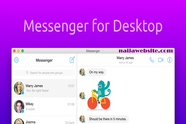 Facebook Messenger On Desktop