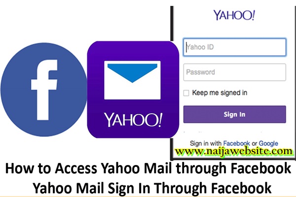 Yahoo mail on Facebook