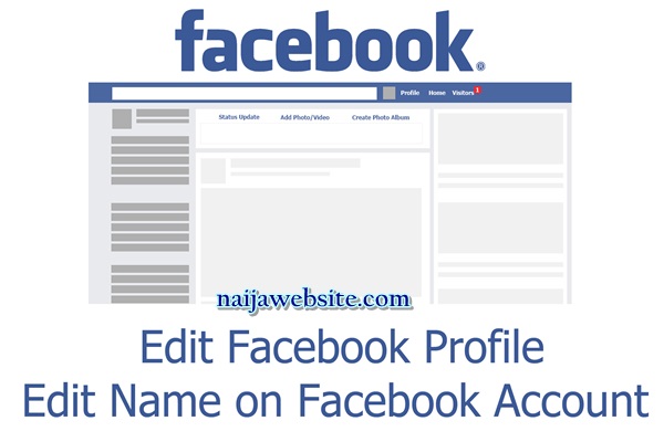 Add Name on Facebook