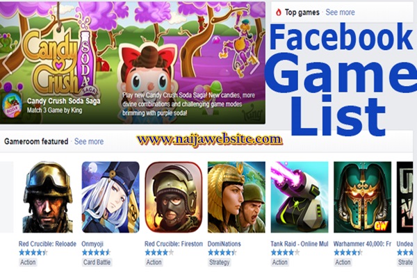 Best Games On Facebook