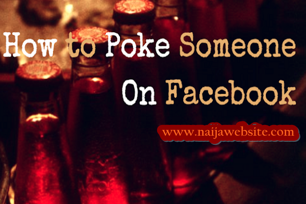 Poke Someone on Facebook