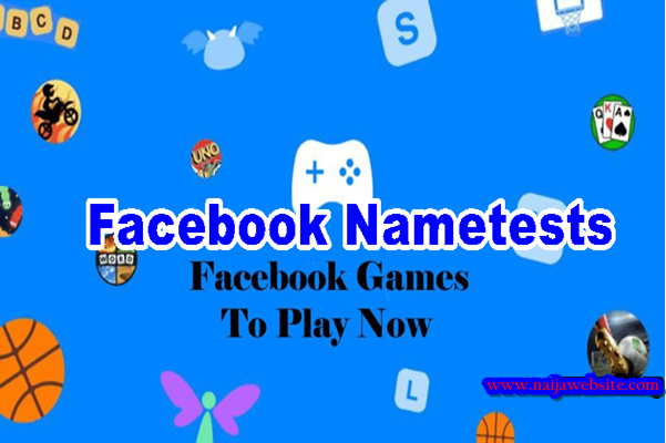 Play Nametests Facebook Game