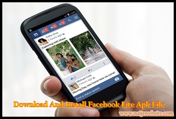 Facebook Lite Apk File