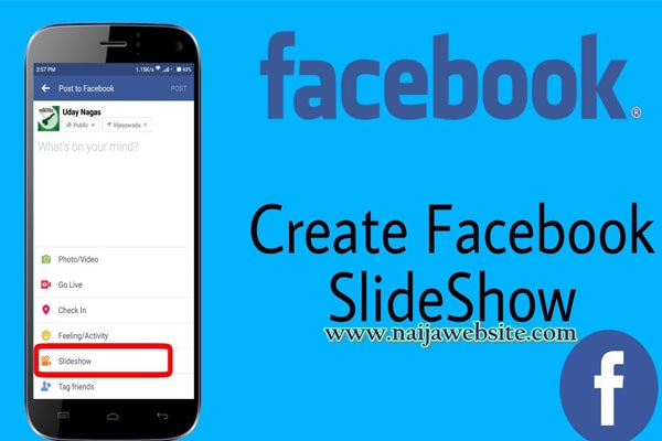 Create Slideshow On Facebook