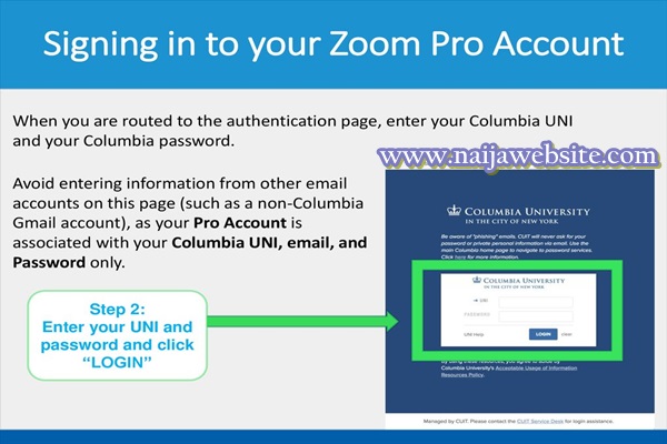 Zoom Account Sign Up