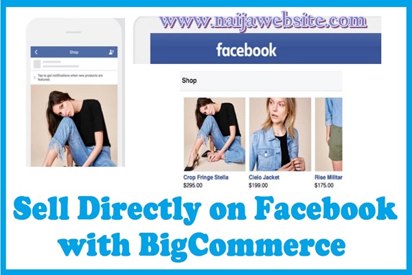 Facebook with BigCommerce