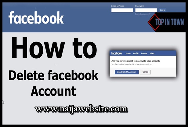 Deactivate and Delete Facebook Account