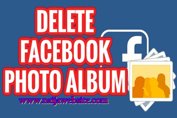 Delete Facebook Photo Album