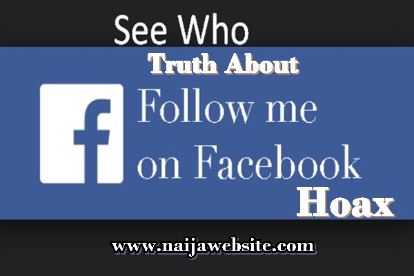 Truth About Facebook Follow Me Hoax