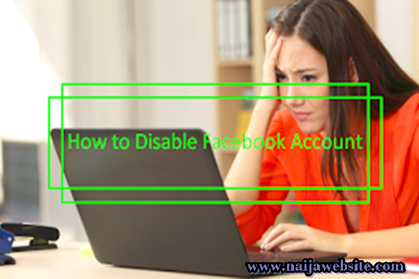 Disable My Facebook Account