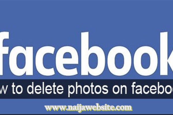 Delete Photo on Facebook