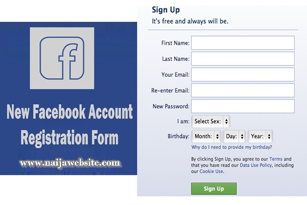 Sign Up New Facebook Account Free