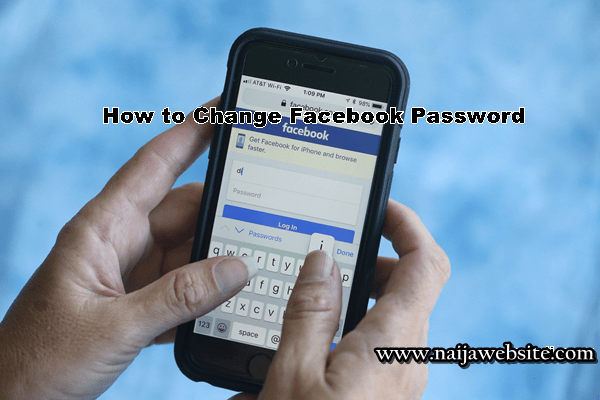 To Change Facebook Password