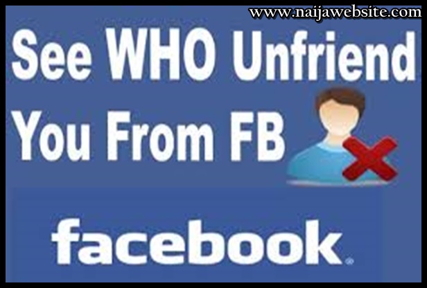 Find Out who Unfriended You On Facebook