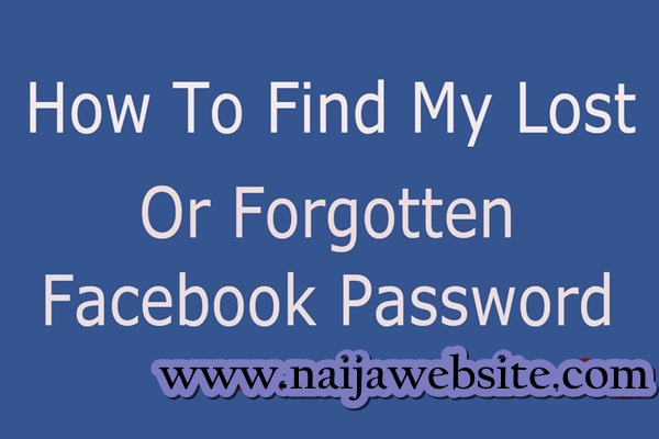 Reset My Facebook Password