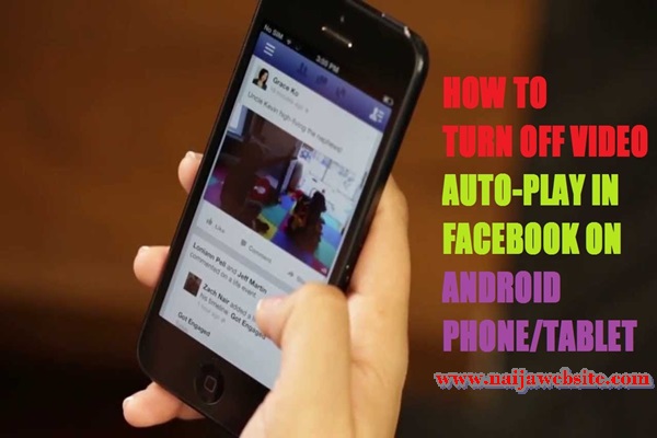 Turn Off Facebook Autoplay