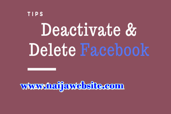 Link to delete Facebook account right now