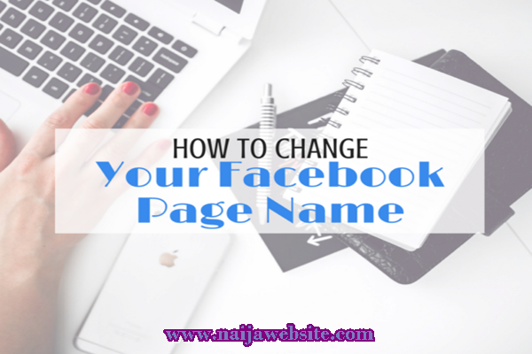 How to Change your Facebook Page Name