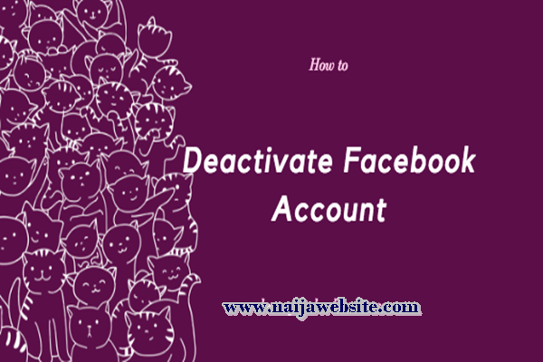 How to deactivate Facebook Temporarily