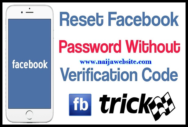 Reset Or Change Password on Facebook