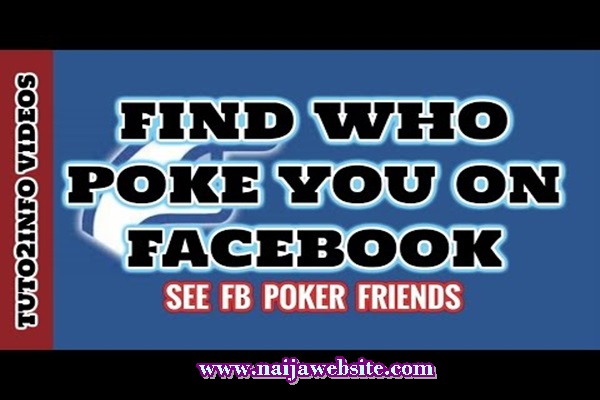 How to Identify who Poked you on Facebook