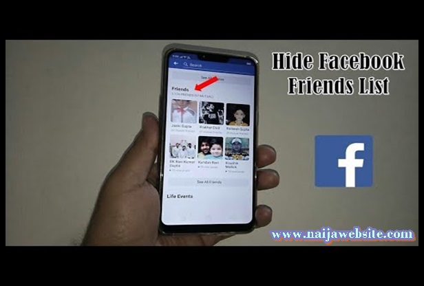 How to Hide Your Friends List in Facebook