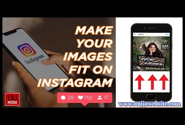 How to Make Pictures Fit On Instagram