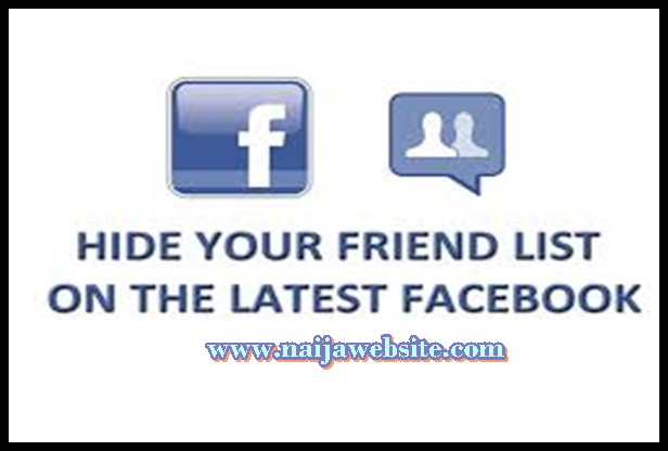 How to Hide ‘My Friends List’ on Facebook