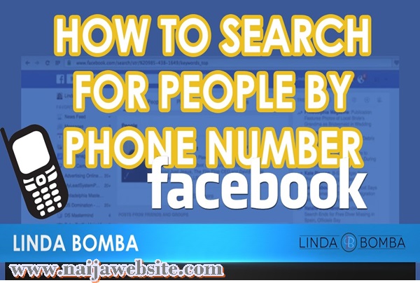 Search Facebook by Phone Number