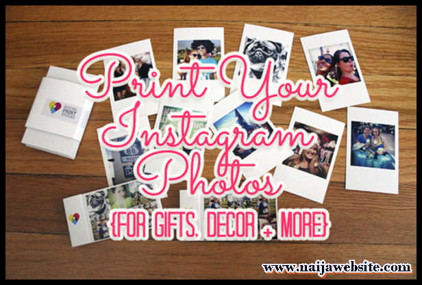 How to Print Your Instagram Photos
