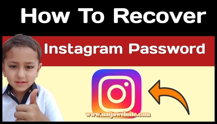 I forget my email on Instagram