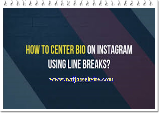 How to Centralize Your Bio on Instagram