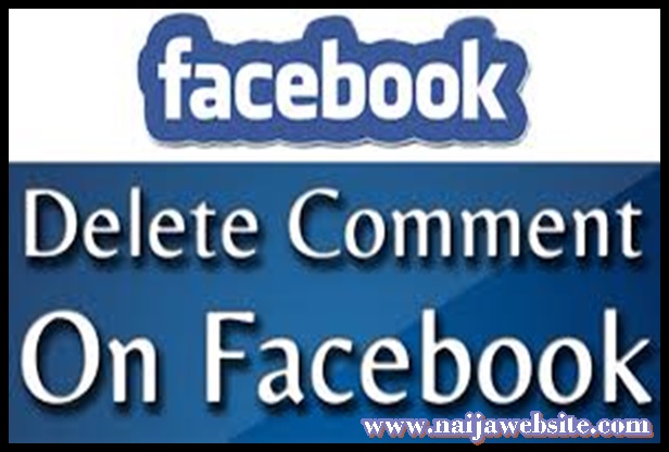 How to Delete Facebook comments