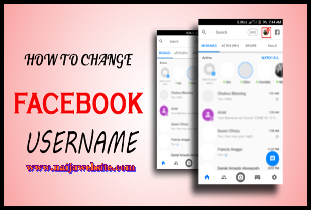 Facebook Username Change