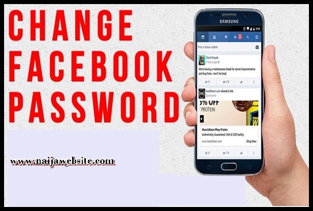 Change Facebook Password Link