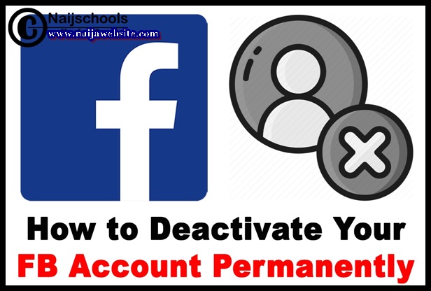 How do you deactivate your Facebook account