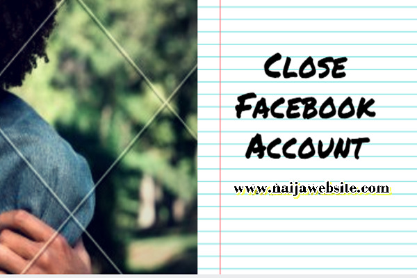 Delete Facebook account temporarily and permanently