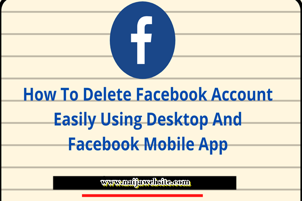 How to Delete Facebook Account