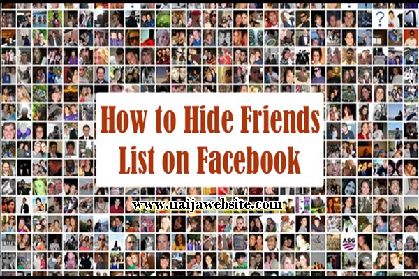 Block Friends List On Facebook