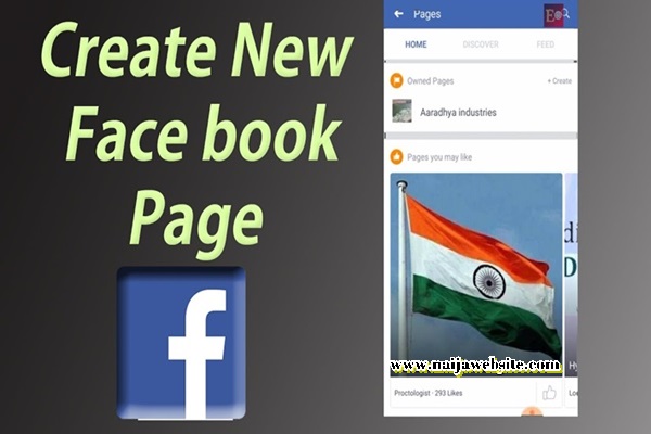 Create New Facebook Page