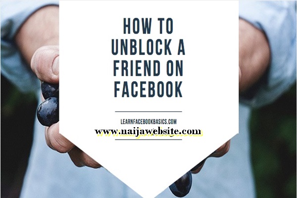 Checkout how to unblock a friend on Facebook