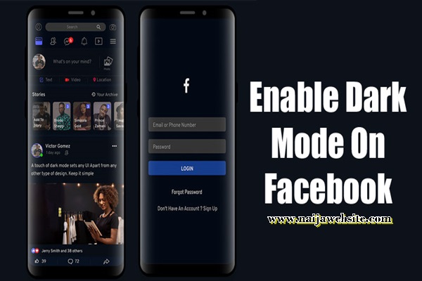 Facebook Dark Mode