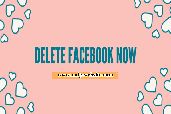 Delete Facebook Account Link Completely Right Now